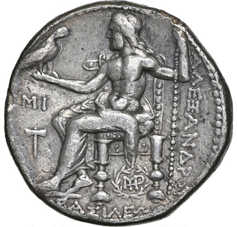 Ca.-336-323-BC-Alexander-III-The-Great-Tetradrachm-Posthumous-Issue-Thrace